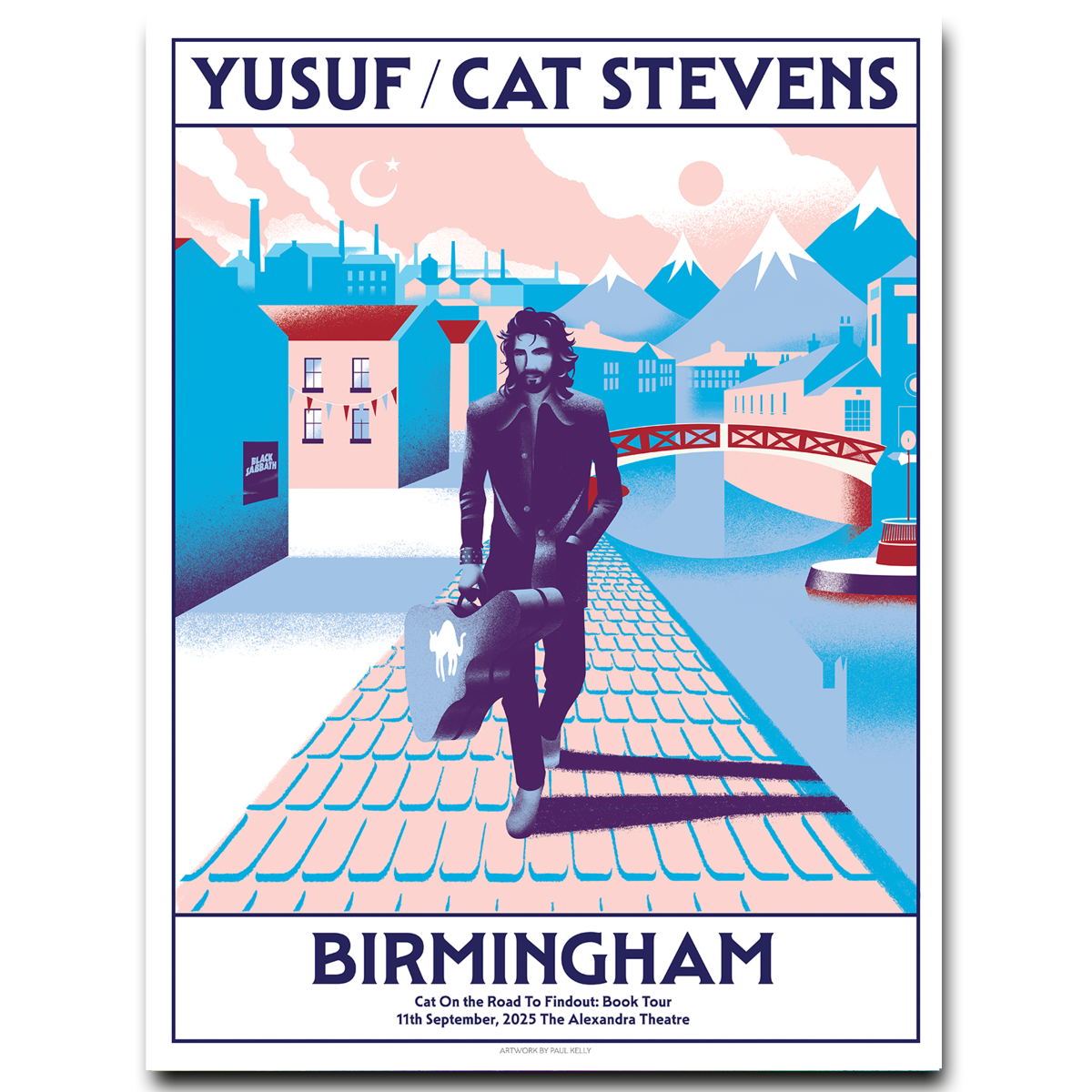 On The Road To Findout - 2025 Tour Poster (Birmingham)