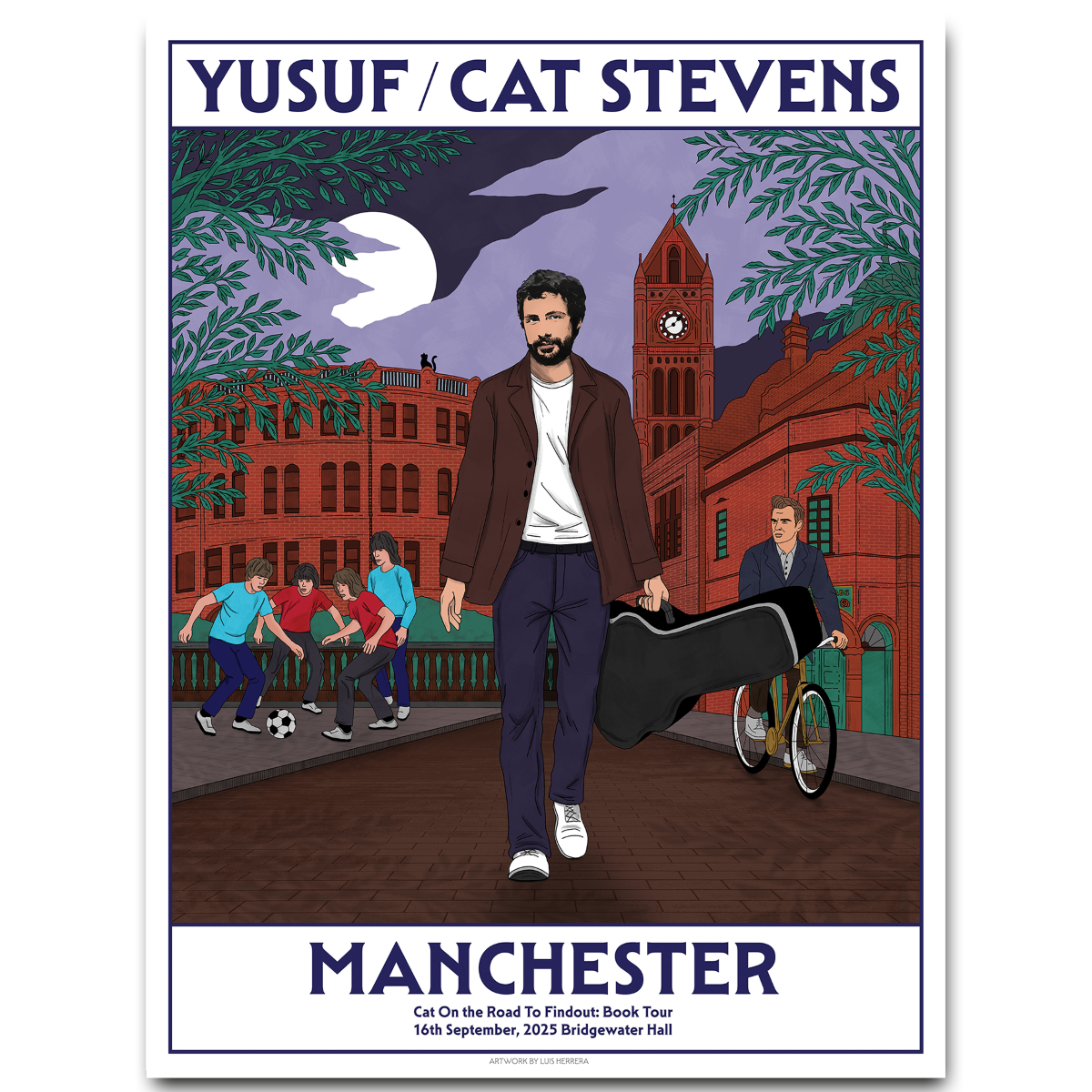 On The Road To Findout - 2025 Tour Poster (Manchester)