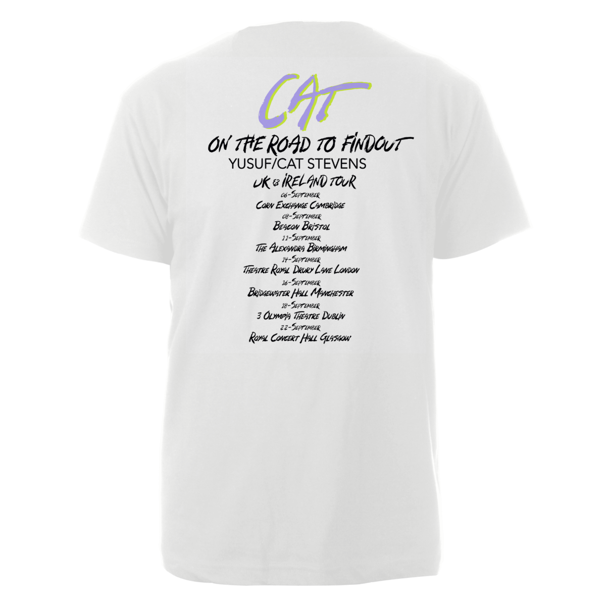 On The Road To Findout - 2025 Tour Official T-Shirt