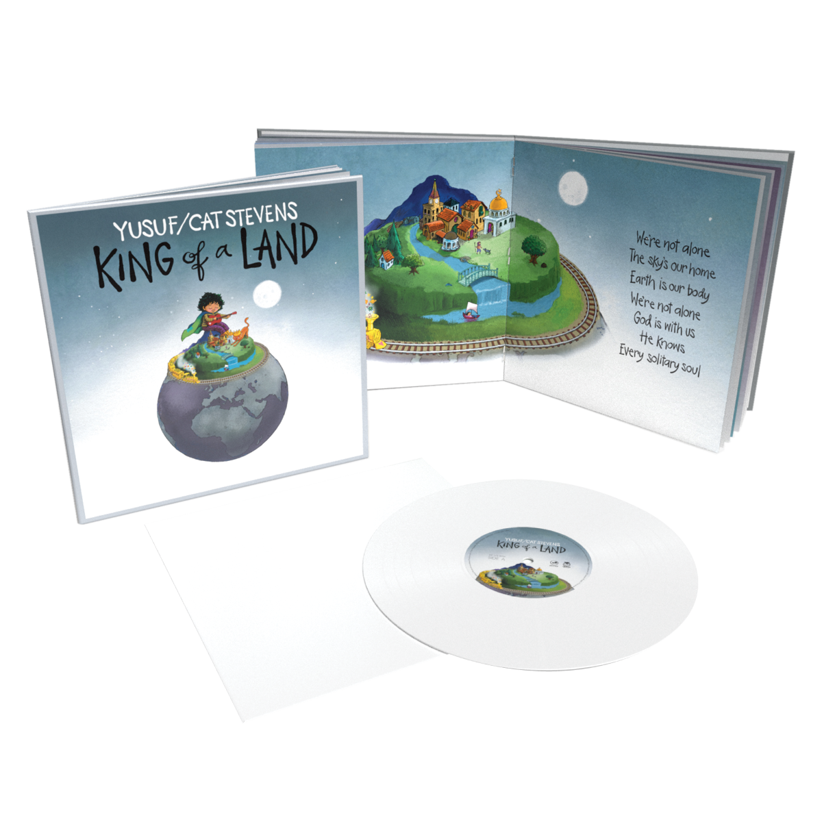 King of a Land (White Vinyl) Official Store Exclusive