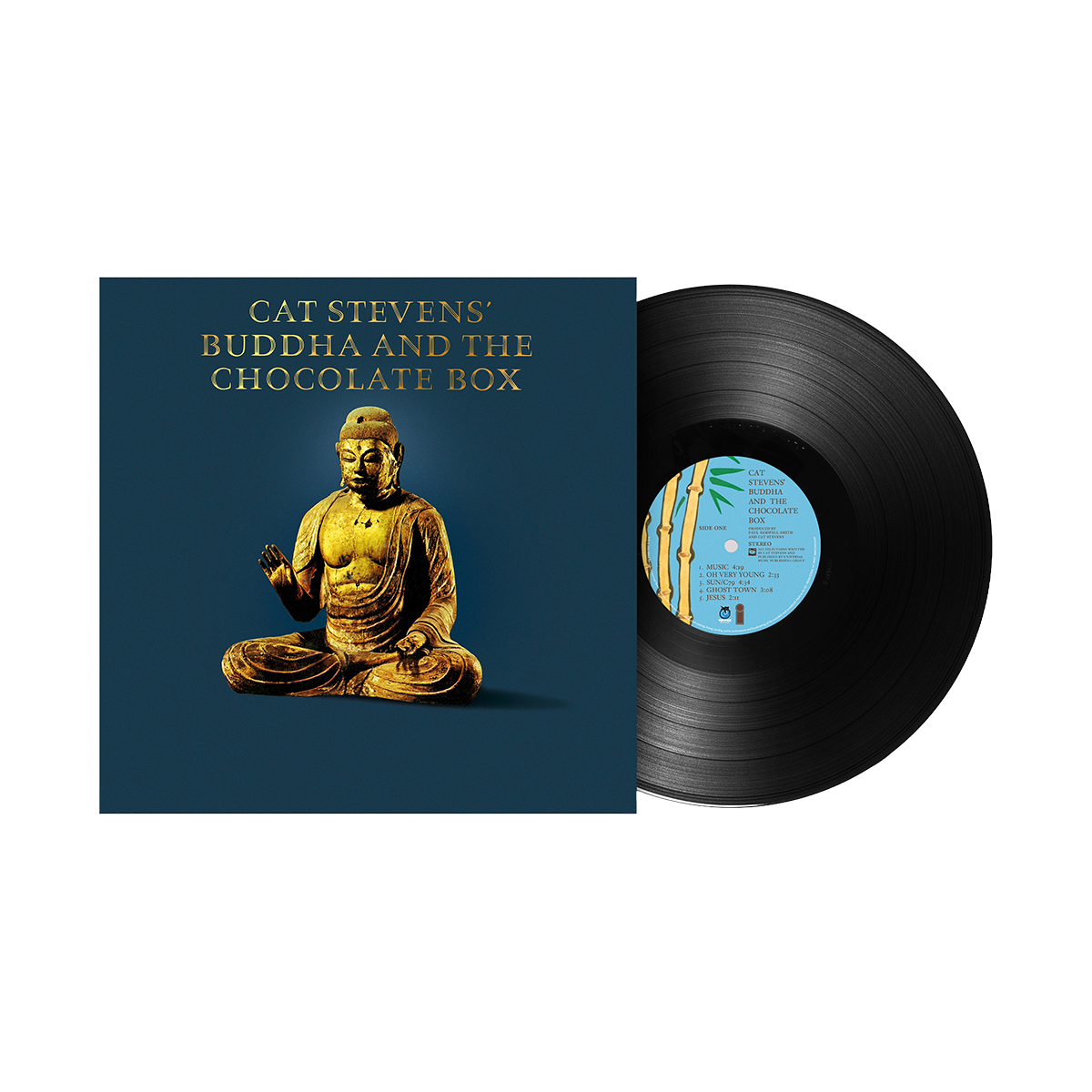 Cat Stevens Buddha and the chocolate box. Standard Black 1LP.