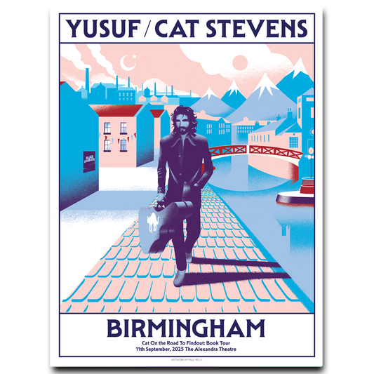 On The Road To Findout - 2025 Tour Poster (Birmingham)