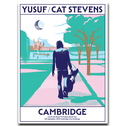 On The Road To Findout - 2025 Tour Poster (Cambridge)