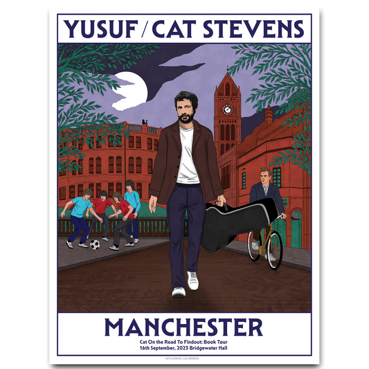 On The Road To Findout - 2025 Tour Poster (Manchester)